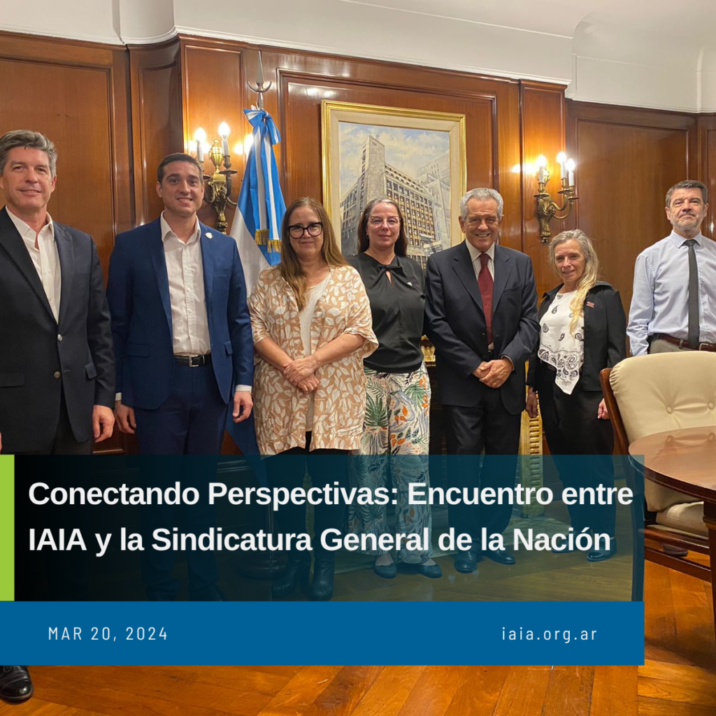 ¡Encuentro entre el IAIA y la Sindicatura General de la Nación!