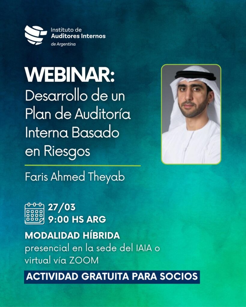 Webinar: Desarrollo de un Plan de Auditoría Interna Basado en Riesgos
